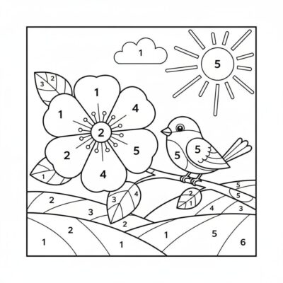 Paint-by-Number Fun for Kids