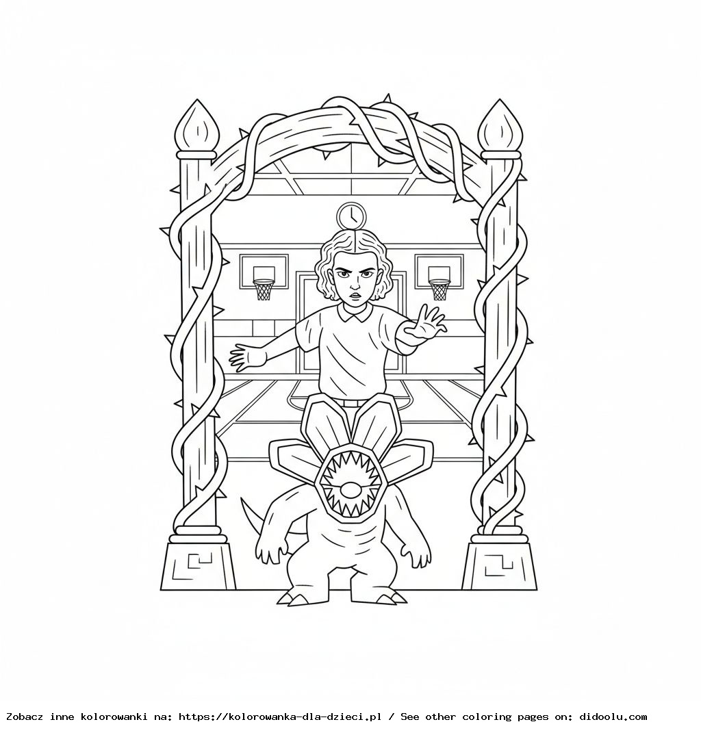 Stranger Things Coloring Book