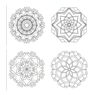Coloring Book: Mandala Coloring Pages