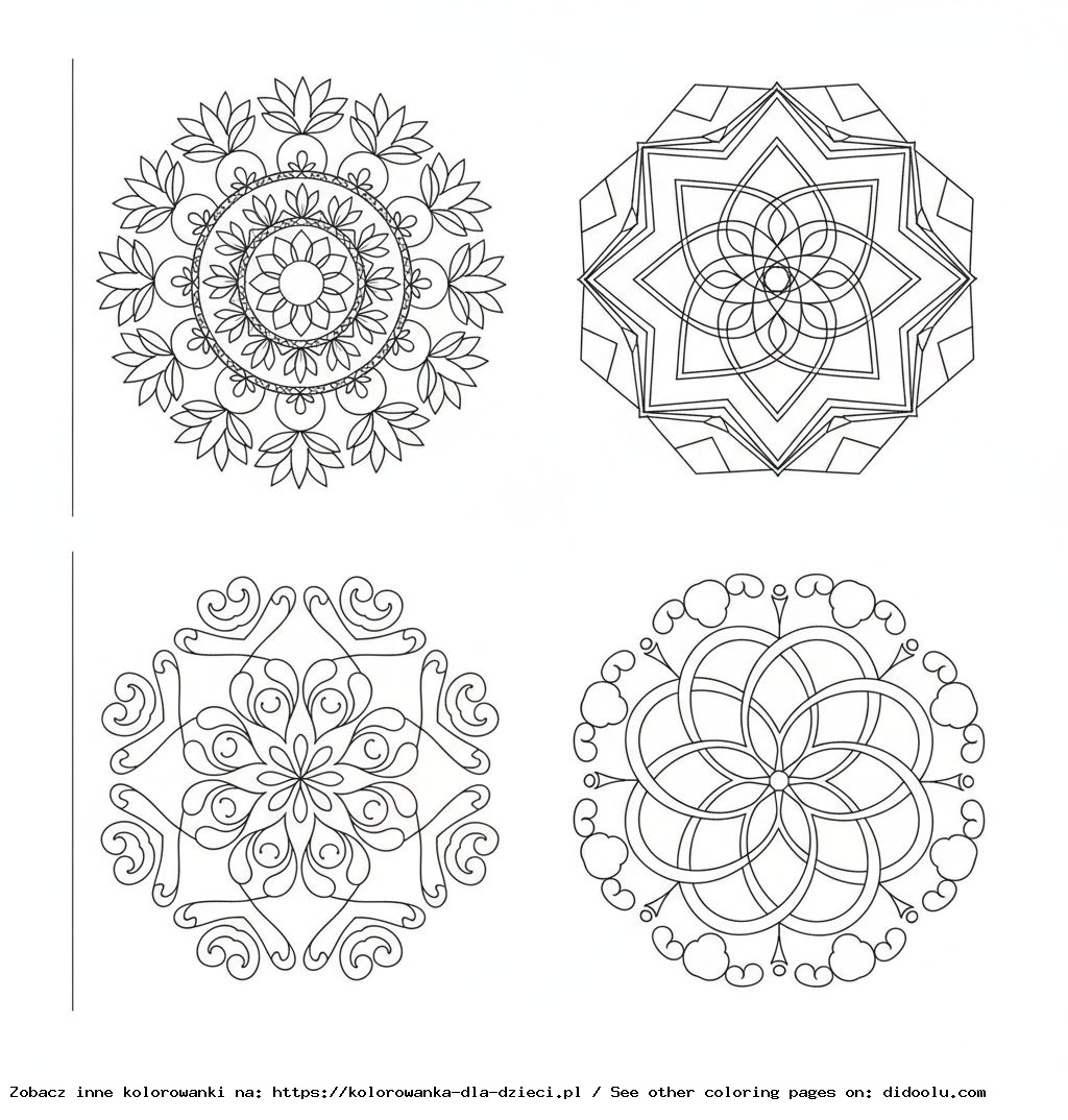Coloring Book: Mandala Coloring Pages