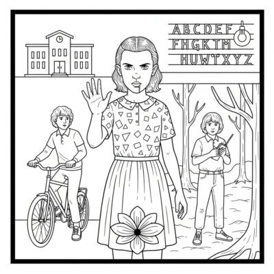 Mystery Kids Adventure Coloring Book