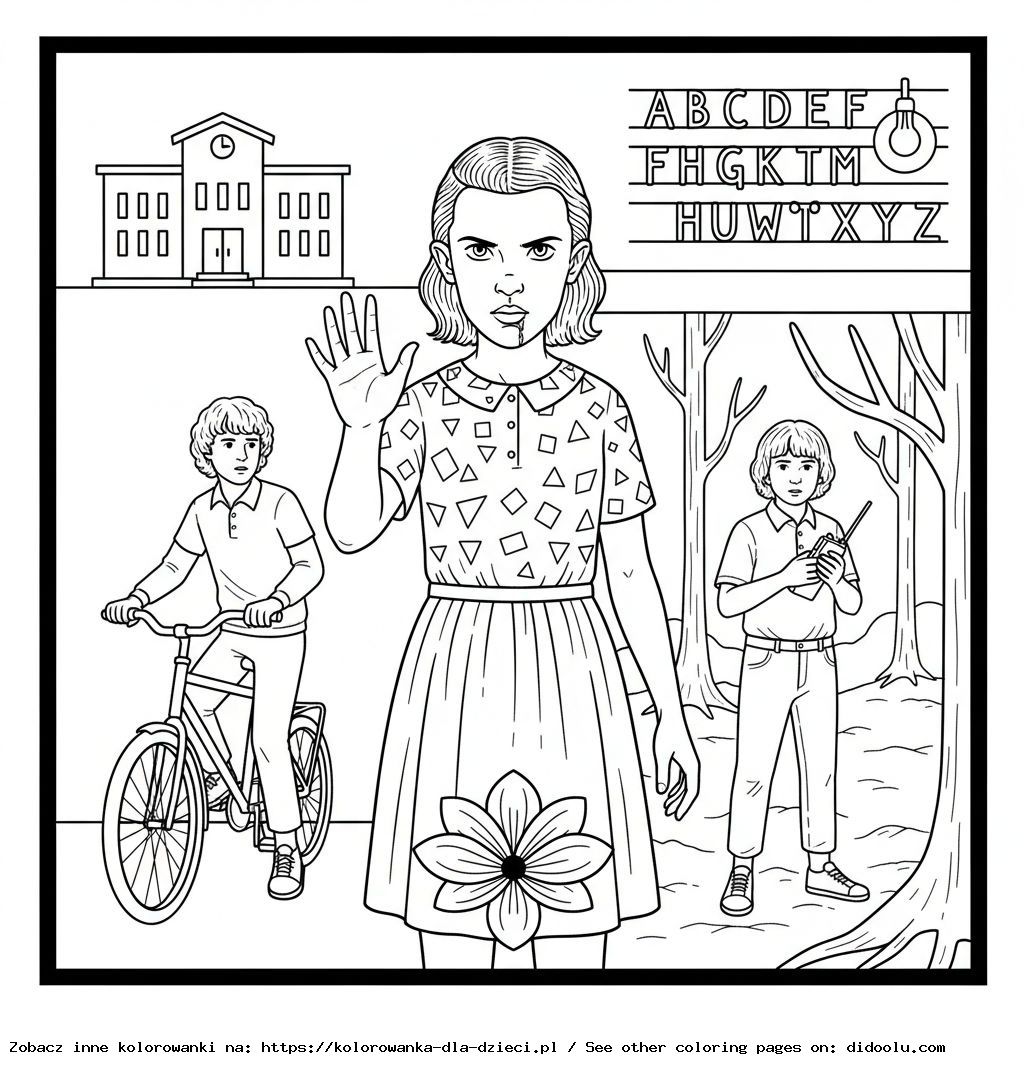 Mystery Kids Adventure Coloring Book