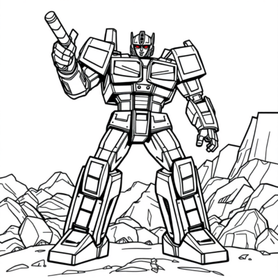 Transformers Coloring Books