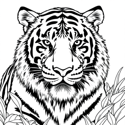 Tigers Coloring Pages