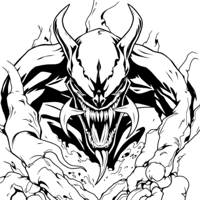 Venom Coloring Book