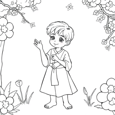 Coloring Book: Lent Coloring Book for Kids