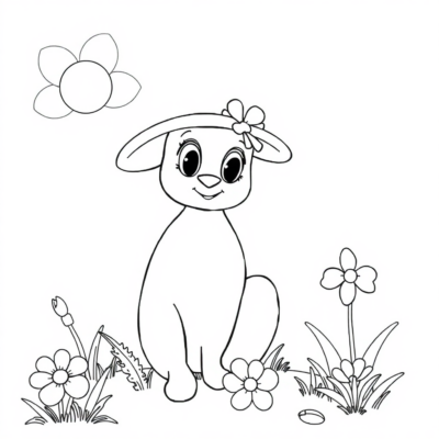 Springtime Fun: Kids’ Coloring Pages Collection