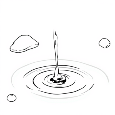 Water Coloring Pages