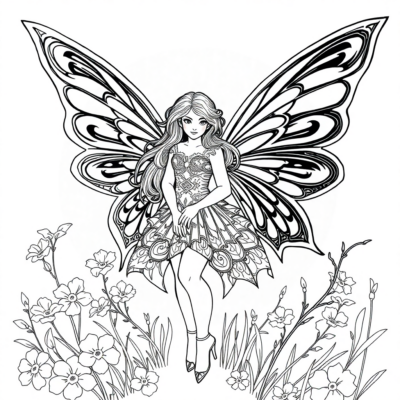 Magical Fairy Coloring Adventures