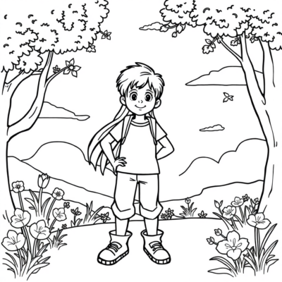 Coloring Book: Printable Coloring Patterns for Kids