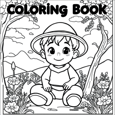 Coloring Book: A Set of Coloring Pages for Kids