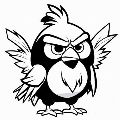 Angry Birds Coloring Book