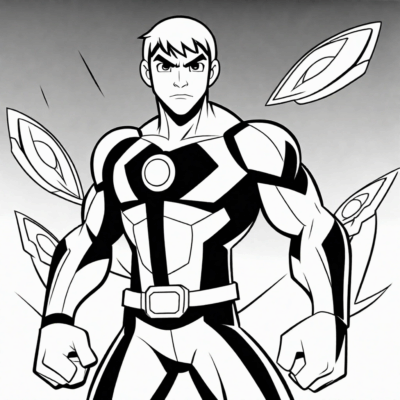 Ben 10 Coloring Book