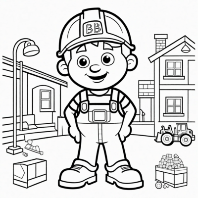 Bob the Builder Coloring Book