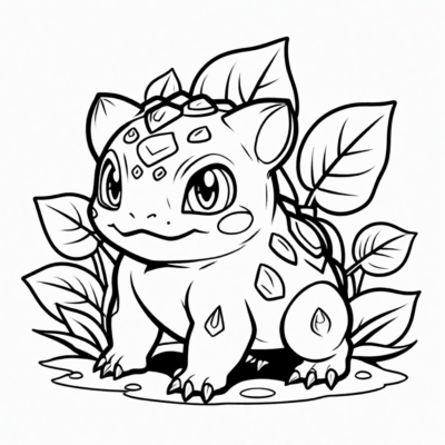 Bulbasaur Coloring Page