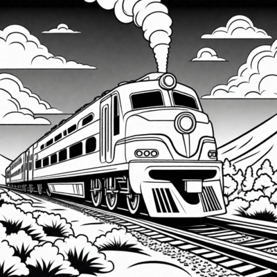 Coloring Train