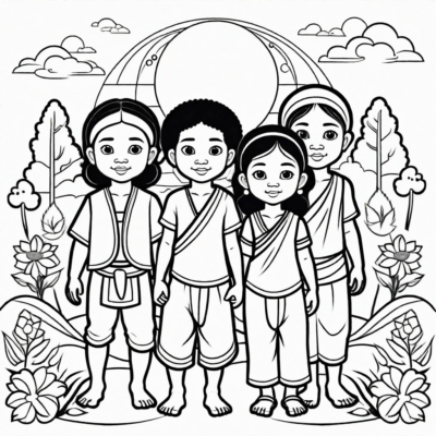 Global Kids Coloring Adventures