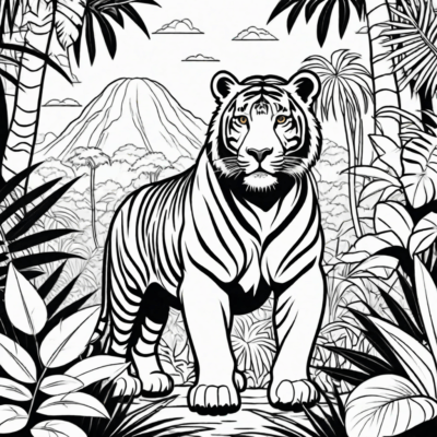 Jungle Coloring Book