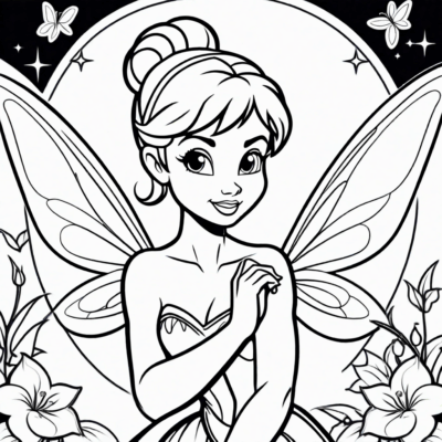 Tinker Bell Coloring Book