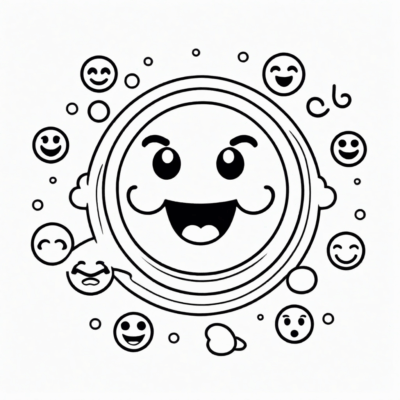 Smiley Faces Coloring Fun