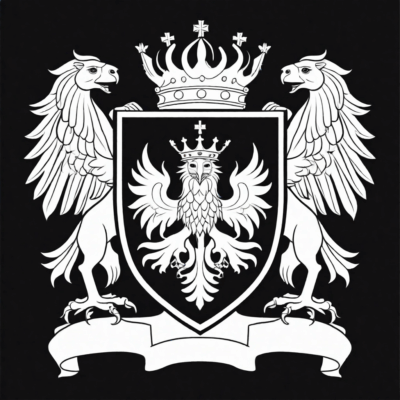 Wejherowo Coat of Arms Coloring Book