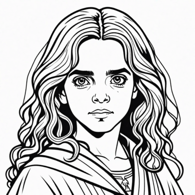 Hermione Coloring Book