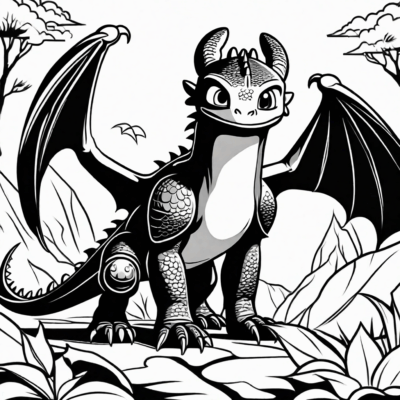 Dragons & Friends: A Fun Coloring Adventure