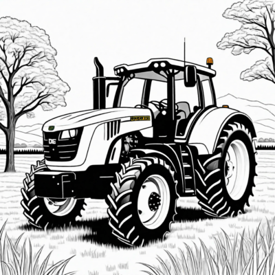 John Deere Coloring Book