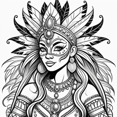 Carnival Parade Coloring Fun