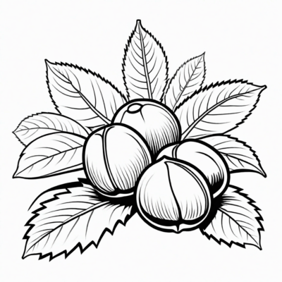 Chestnut Coloring Book