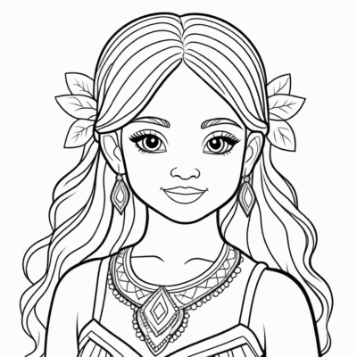 Coloring Book for an 11-Year-Old Girl