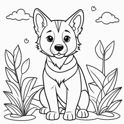 Printable Coloring Book for 3-Year-Olds