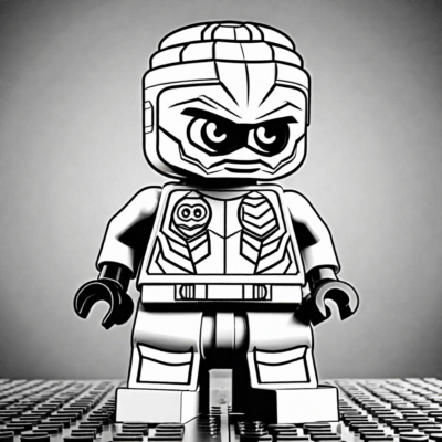 LEGO Printable Coloring Book