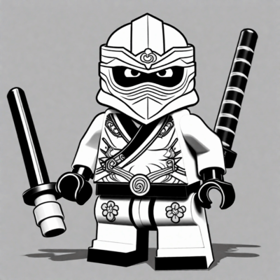 LEGO Ninjago Coloring Pages for Printing