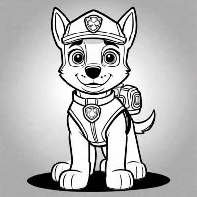 Printable Paw Patrol Coloring Book