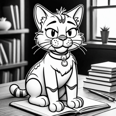 Garfield Coloring Book