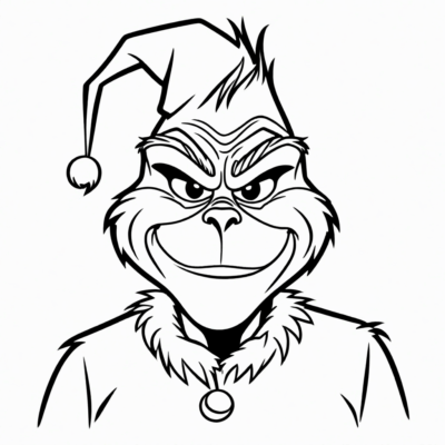 Grinch Coloring Book