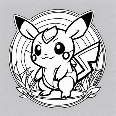 Pokémon Coloring Cards to Print