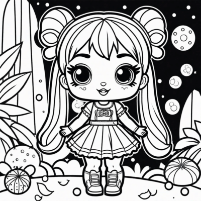 LOL Surprise OMG Coloring Book