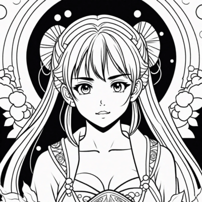 Manga Kids Coloring Adventure