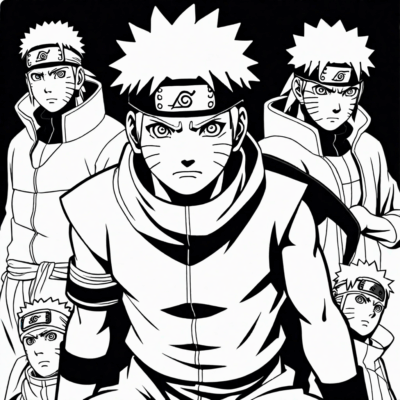 Naruto Coloring Book