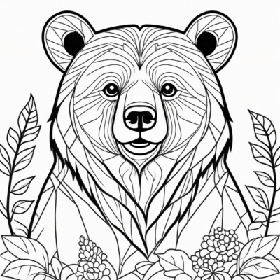 Bear Coloring Book