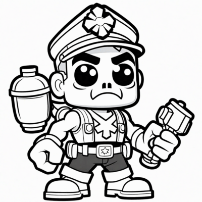 Brawl Stars Coloring Book