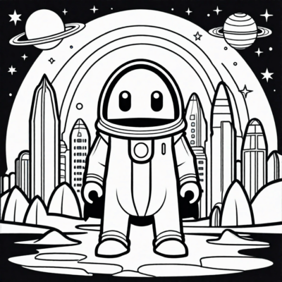 Among Us Coloring Pages to Print