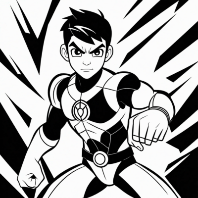 Ben 10 Coloring Pages