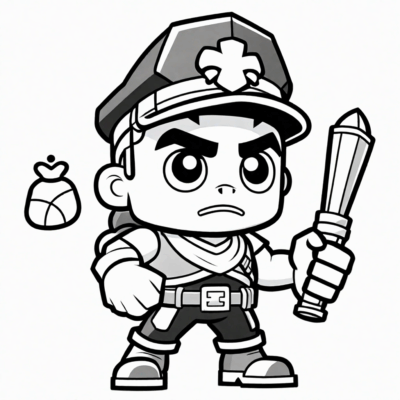 Brawl Stars Coloring Pages for Printing
