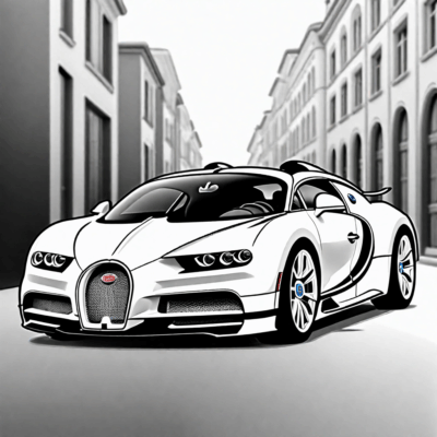 Bugatti Coloring Pages