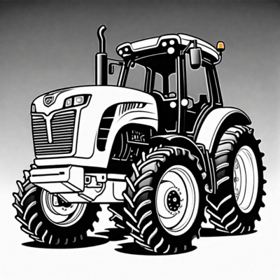Coloring Pages Tractors