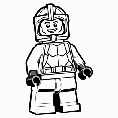 LEGO Coloring Pages for Printing