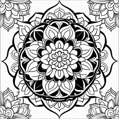 Printable Mandala Coloring Pages